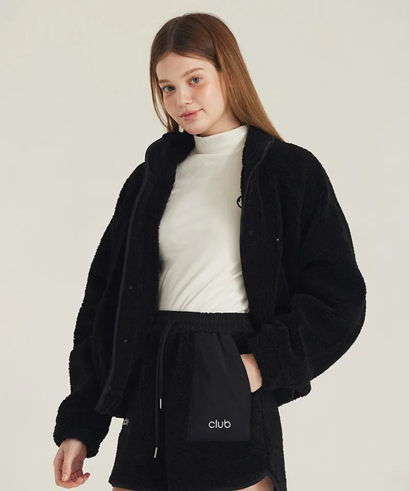 MACKY Golf: Buckle Burton Double Jacket - Black