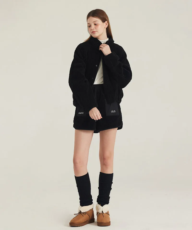 MACKY Golf: Buckle Burton Double Jacket - Black