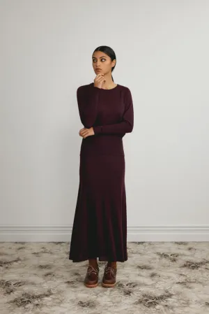 MERINO LONG RIB SWEATER