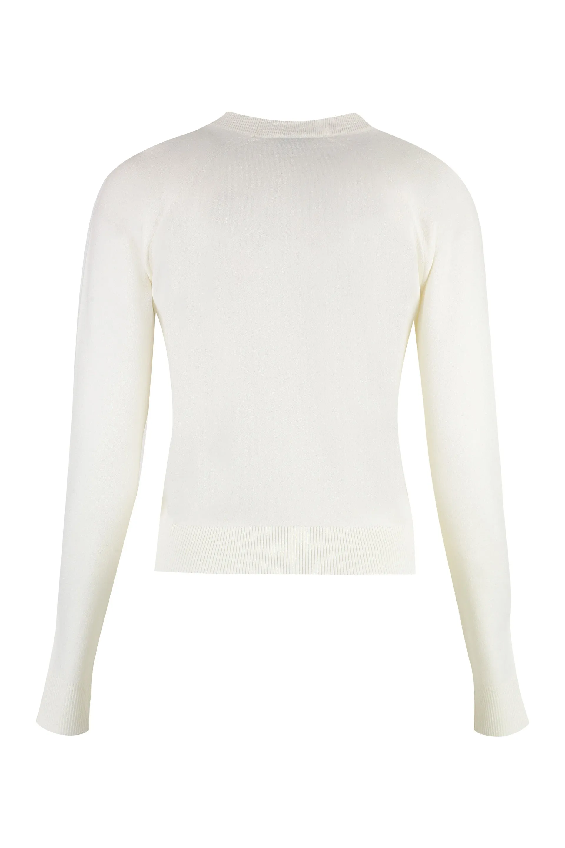 Merino wool crew-neck sweater