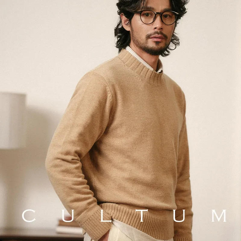 Merino Wool Turtleneck Sweater