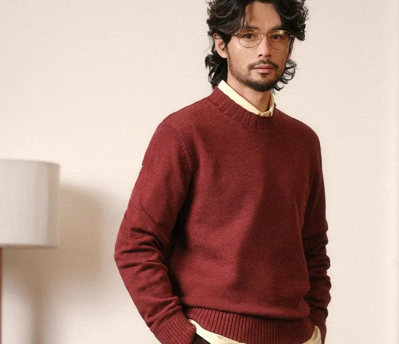 Merino Wool Turtleneck Sweater