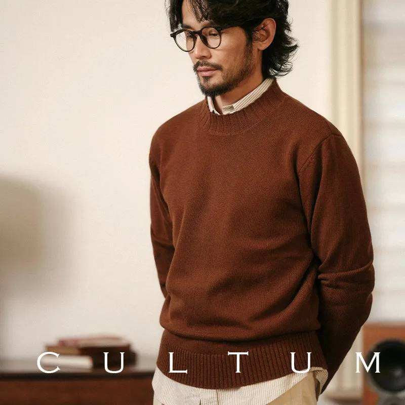 Merino Wool Turtleneck Sweater