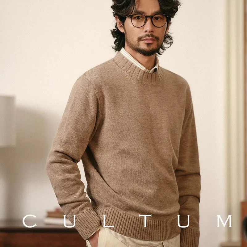 Merino Wool Turtleneck Sweater