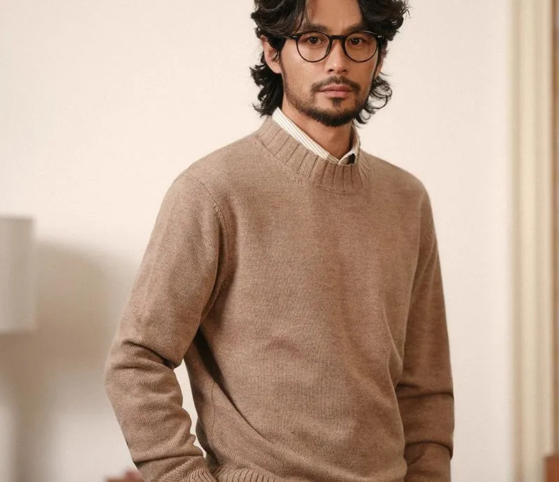 Merino Wool Turtleneck Sweater