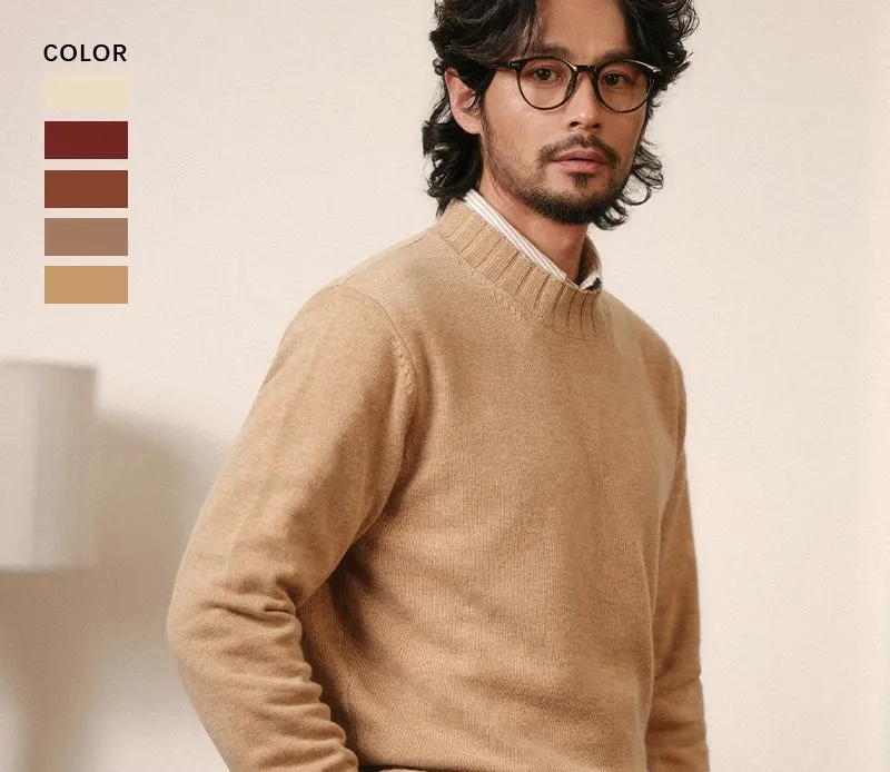Merino Wool Turtleneck Sweater