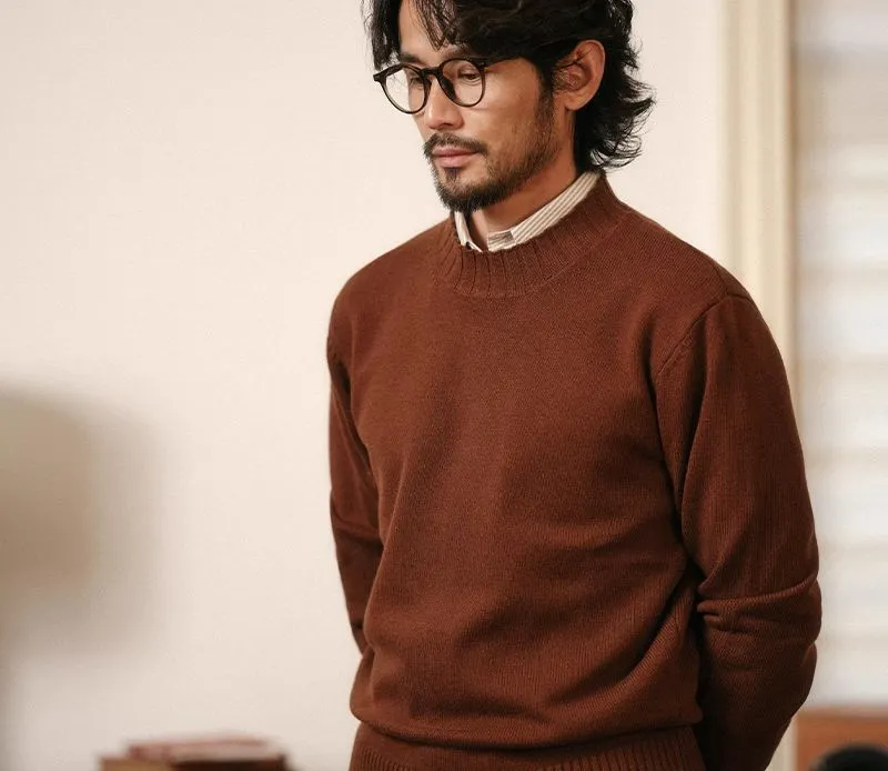 Merino Wool Turtleneck Sweater