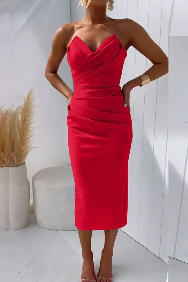 Milly - Chic Strapless Dress