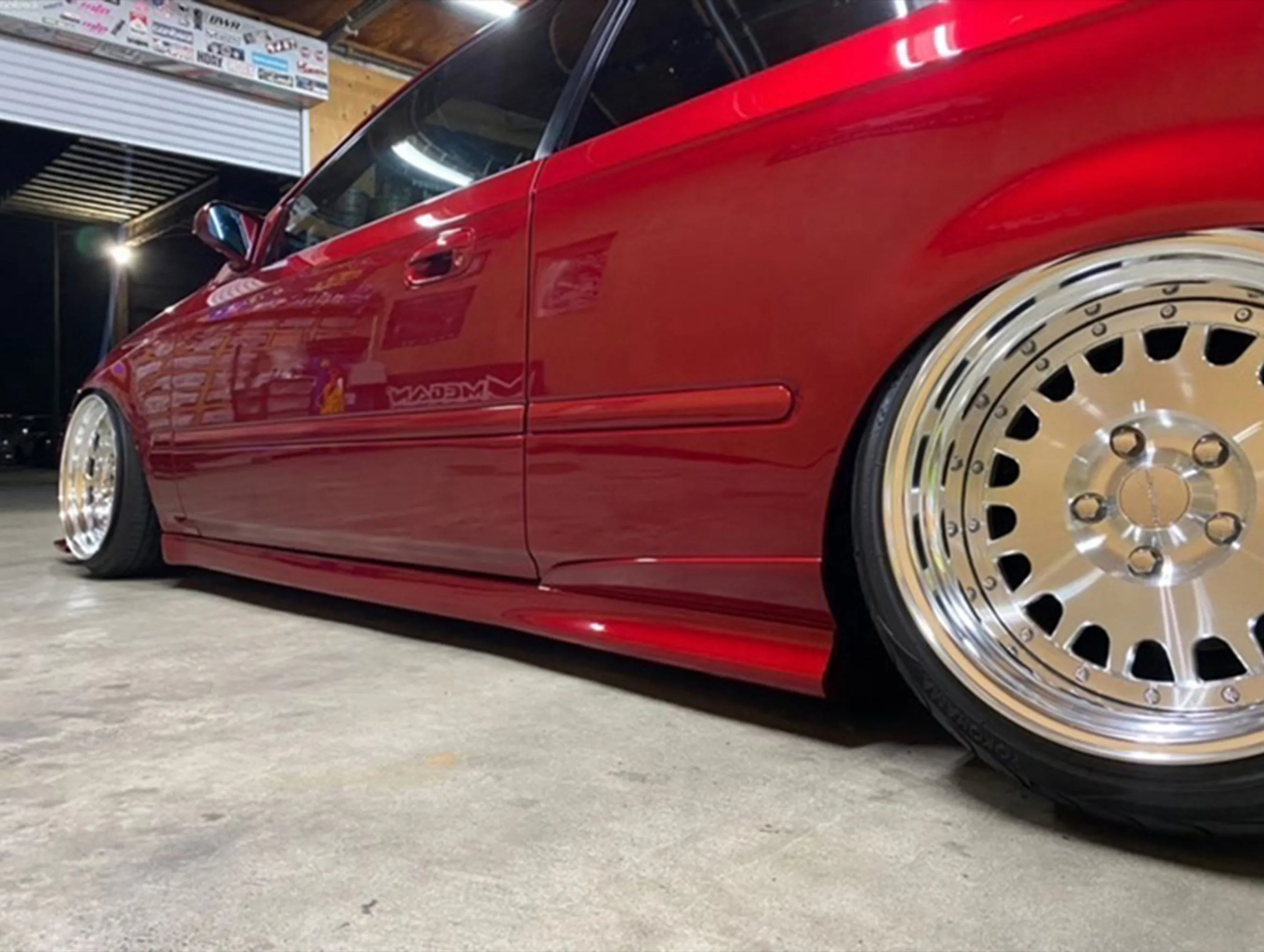 Mode Parfume FRP Side Skirt - 96-00 Civic Hatch