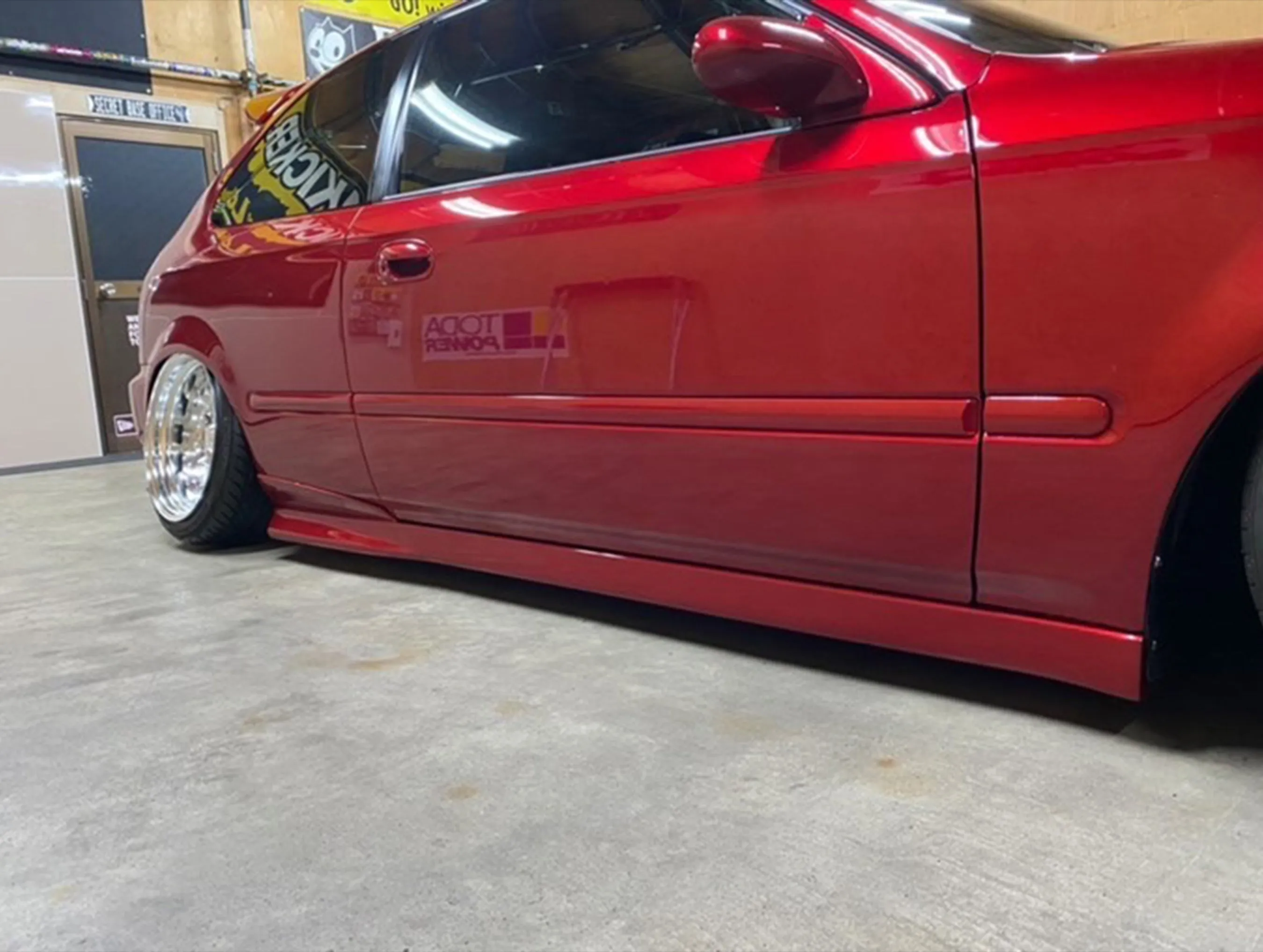 Mode Parfume FRP Side Skirt - 96-00 Civic Hatch