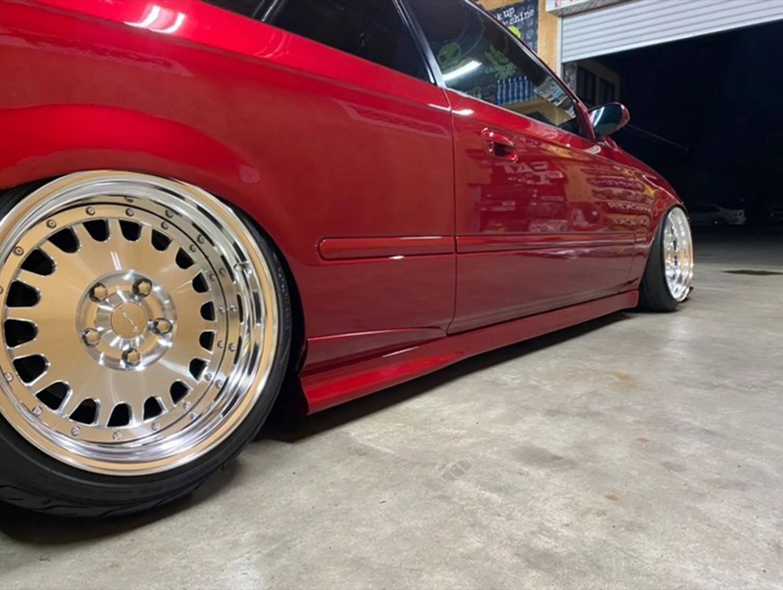 Mode Parfume FRP Side Skirt - 96-00 Civic Hatch