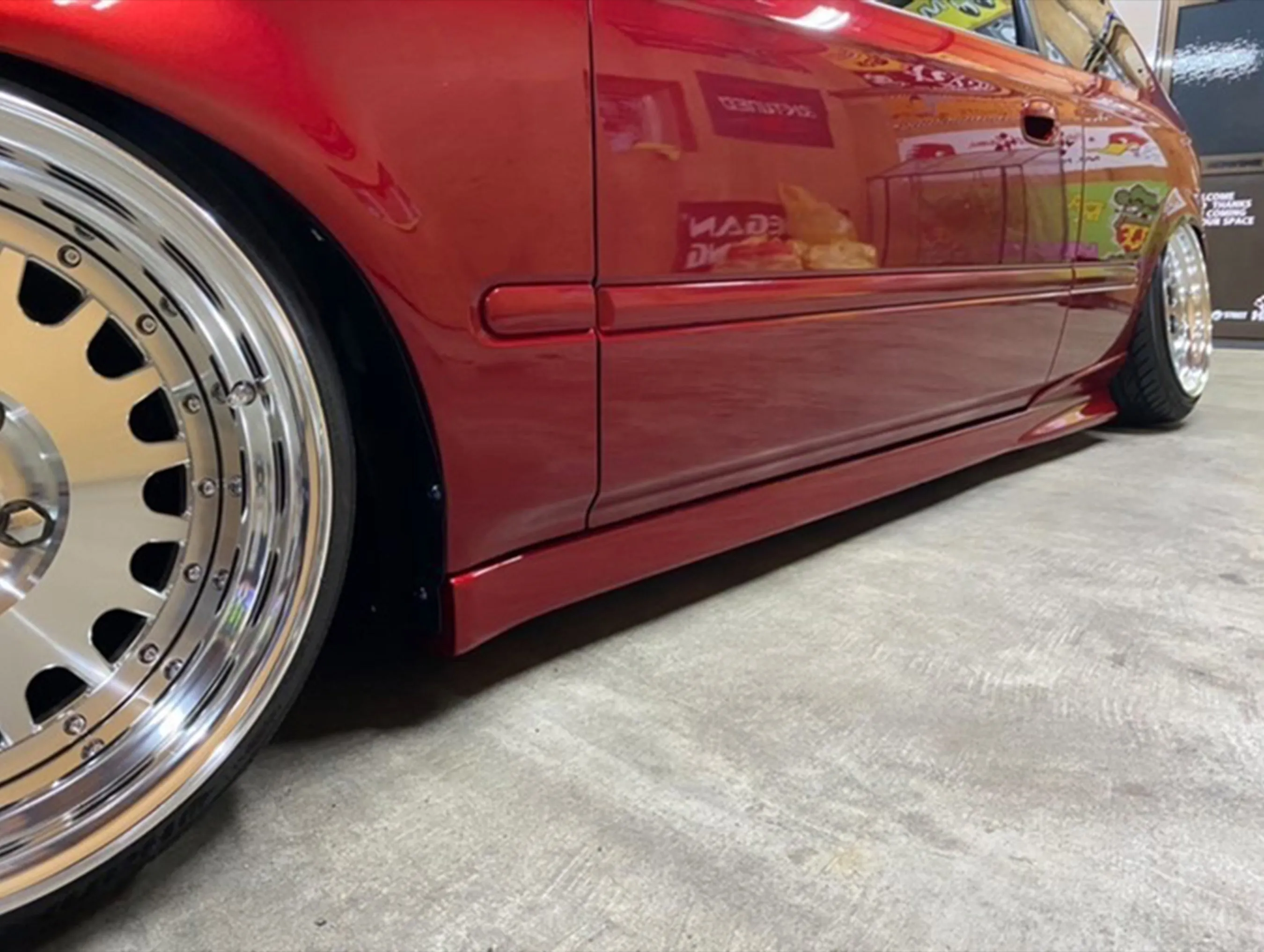 Mode Parfume FRP Side Skirt - 96-00 Civic Hatch