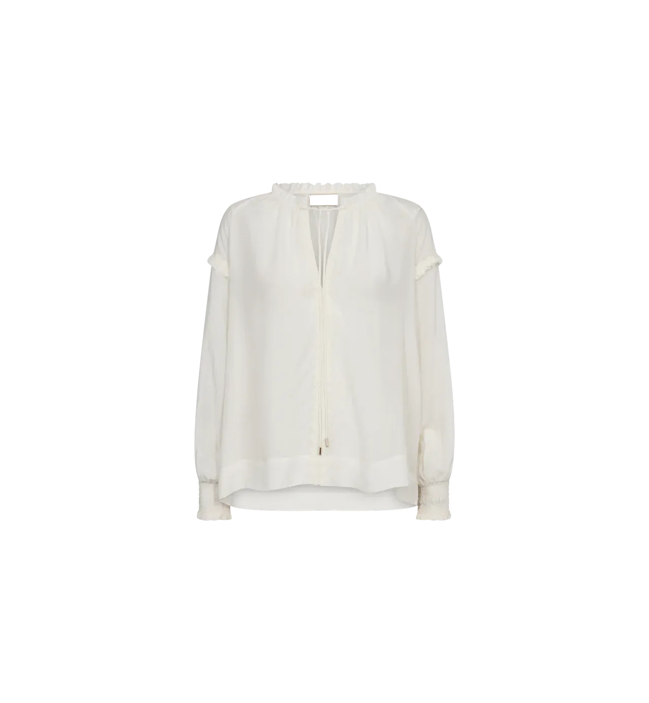 Mosmosh Marb Sansa Emb Balloon Sleeve Blouse