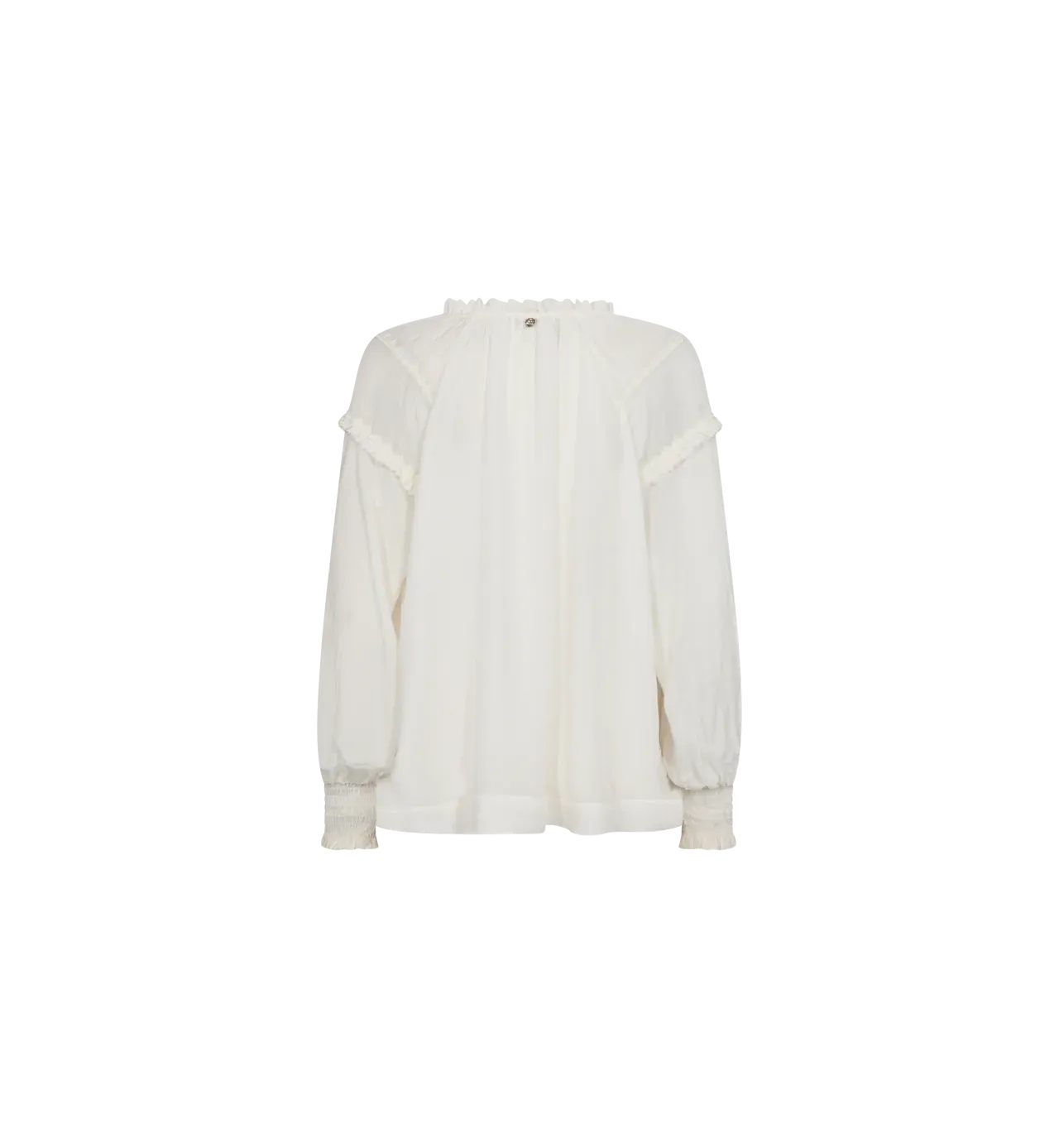 Mosmosh Marb Sansa Emb Balloon Sleeve Blouse