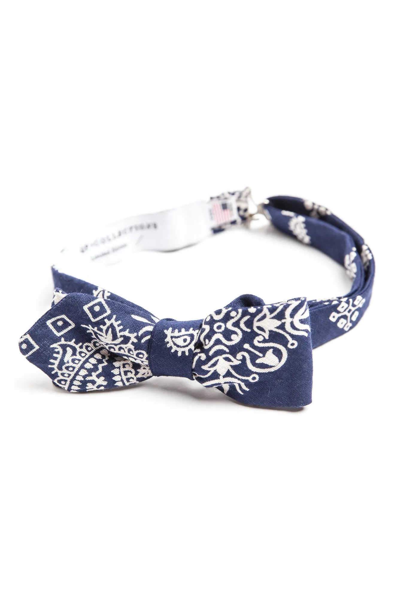 Navy Bandana Bowtie