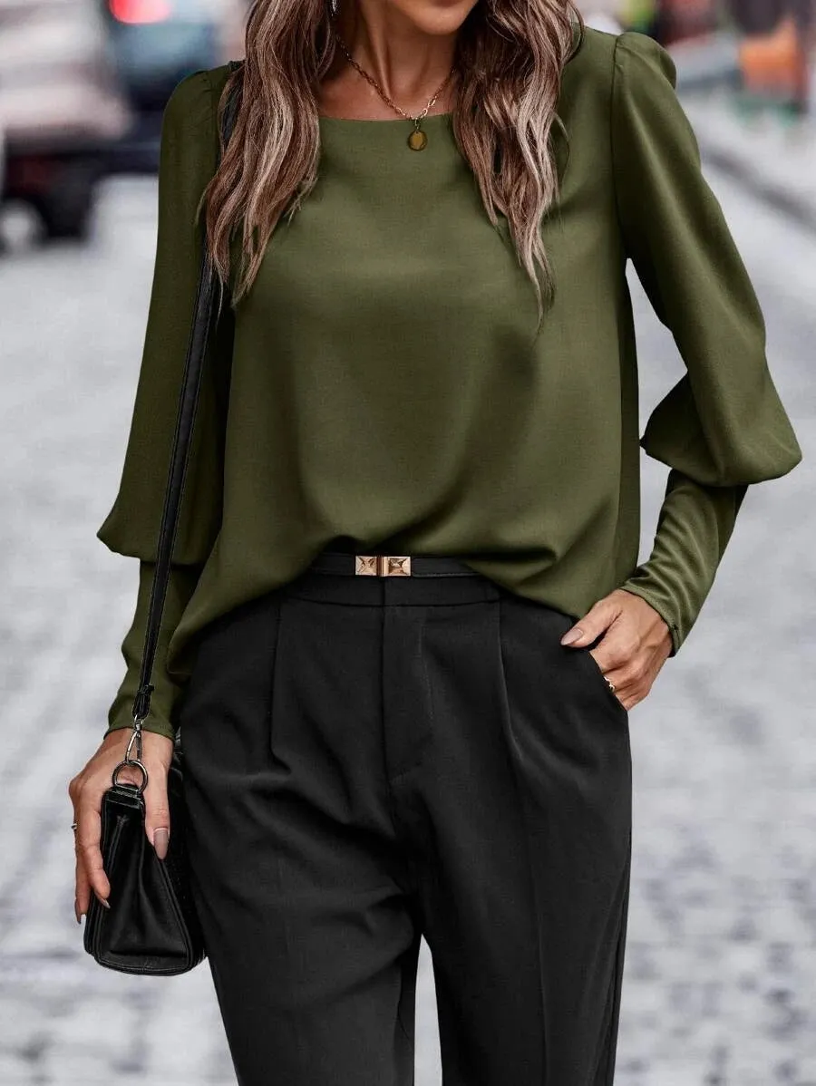 Nina - O-neck blouse