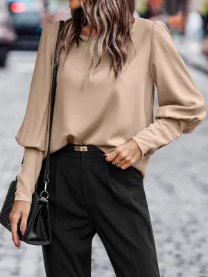 Nina - O-neck blouse