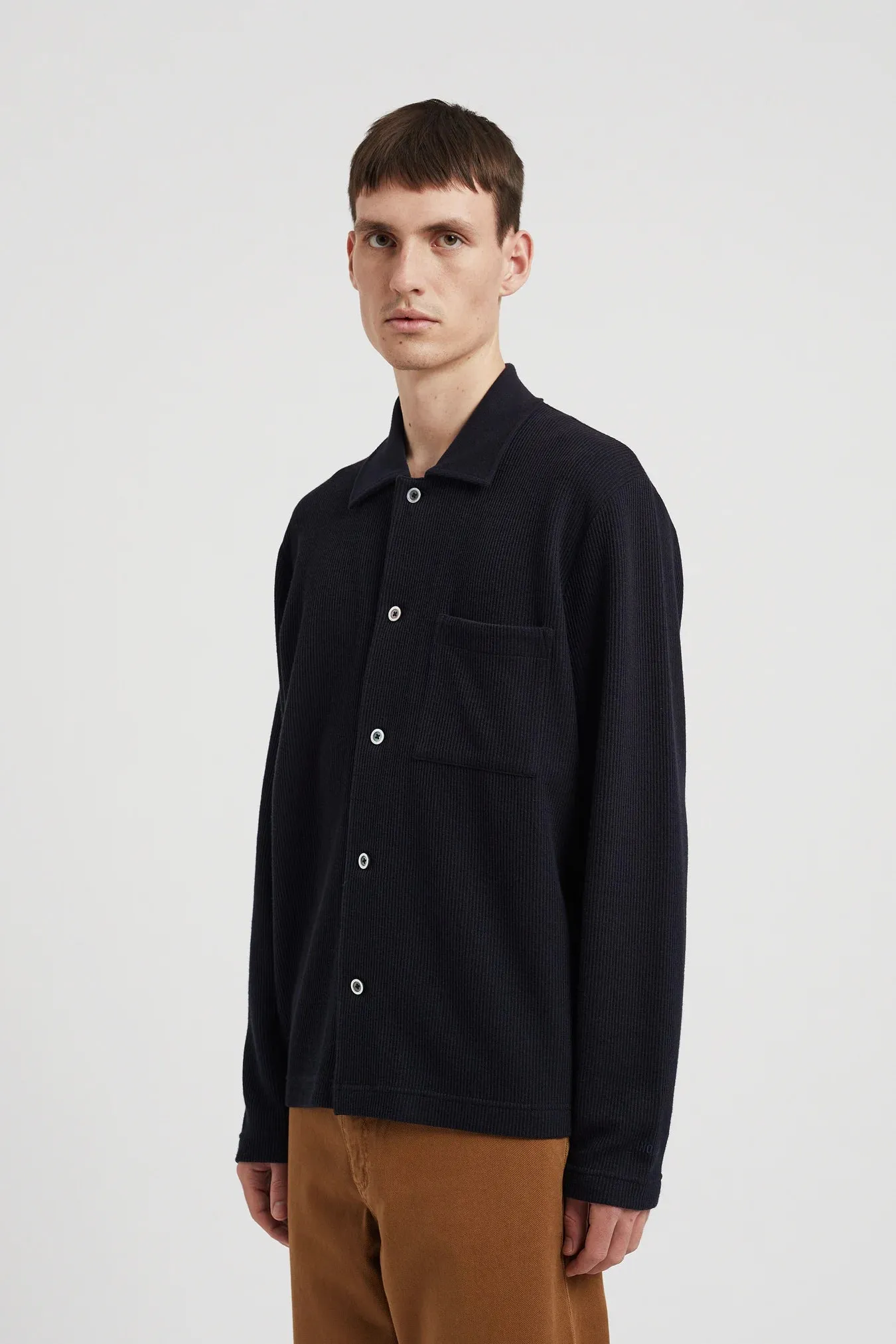Norse Projects - Jorn Double Face Overshirt - Dark Navy