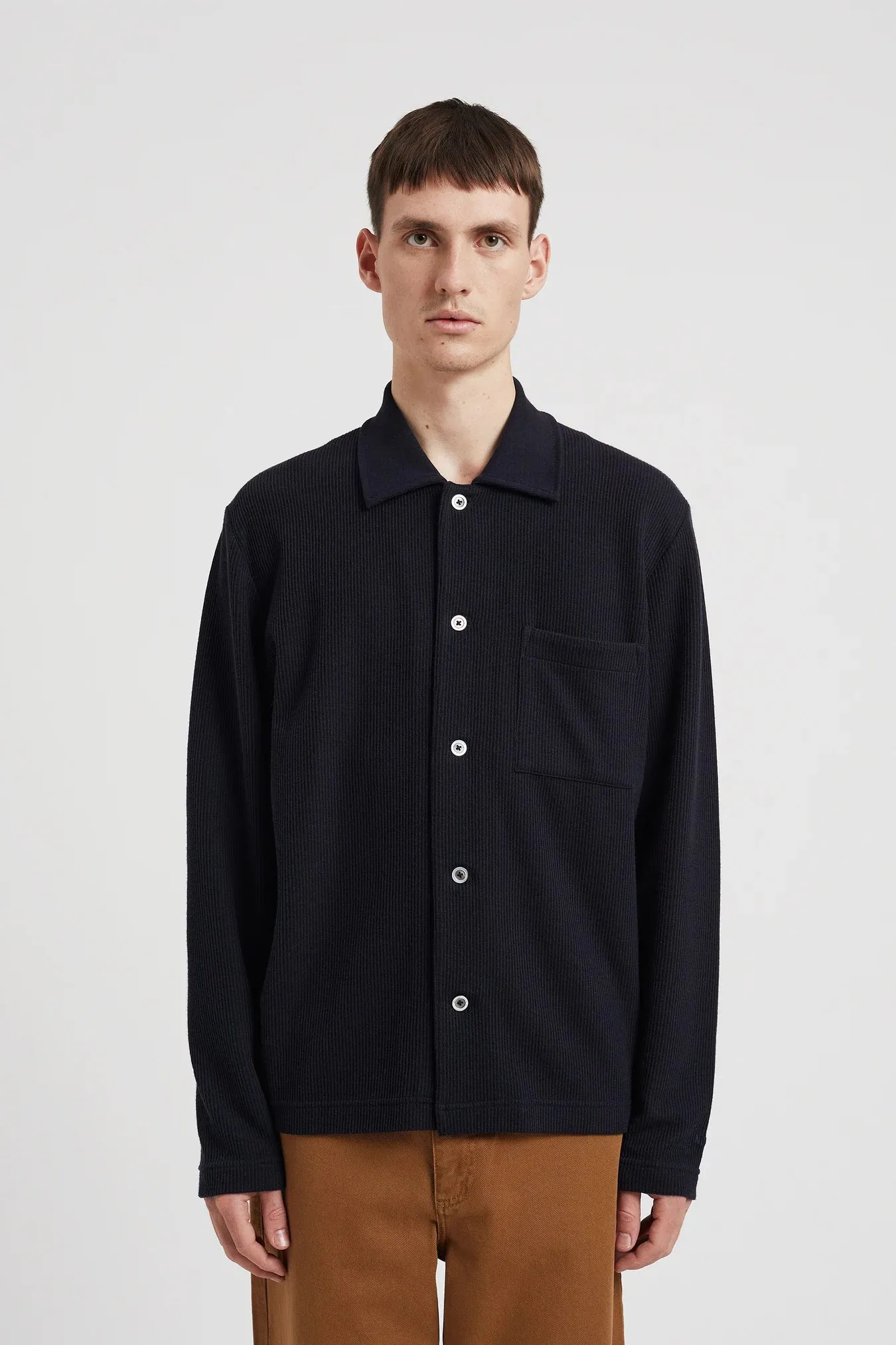 Norse Projects - Jorn Double Face Overshirt - Dark Navy