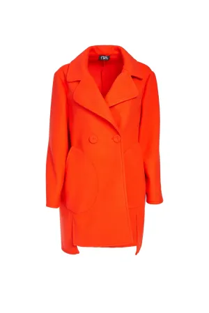 Ora Clothing Patch Pocket Coat