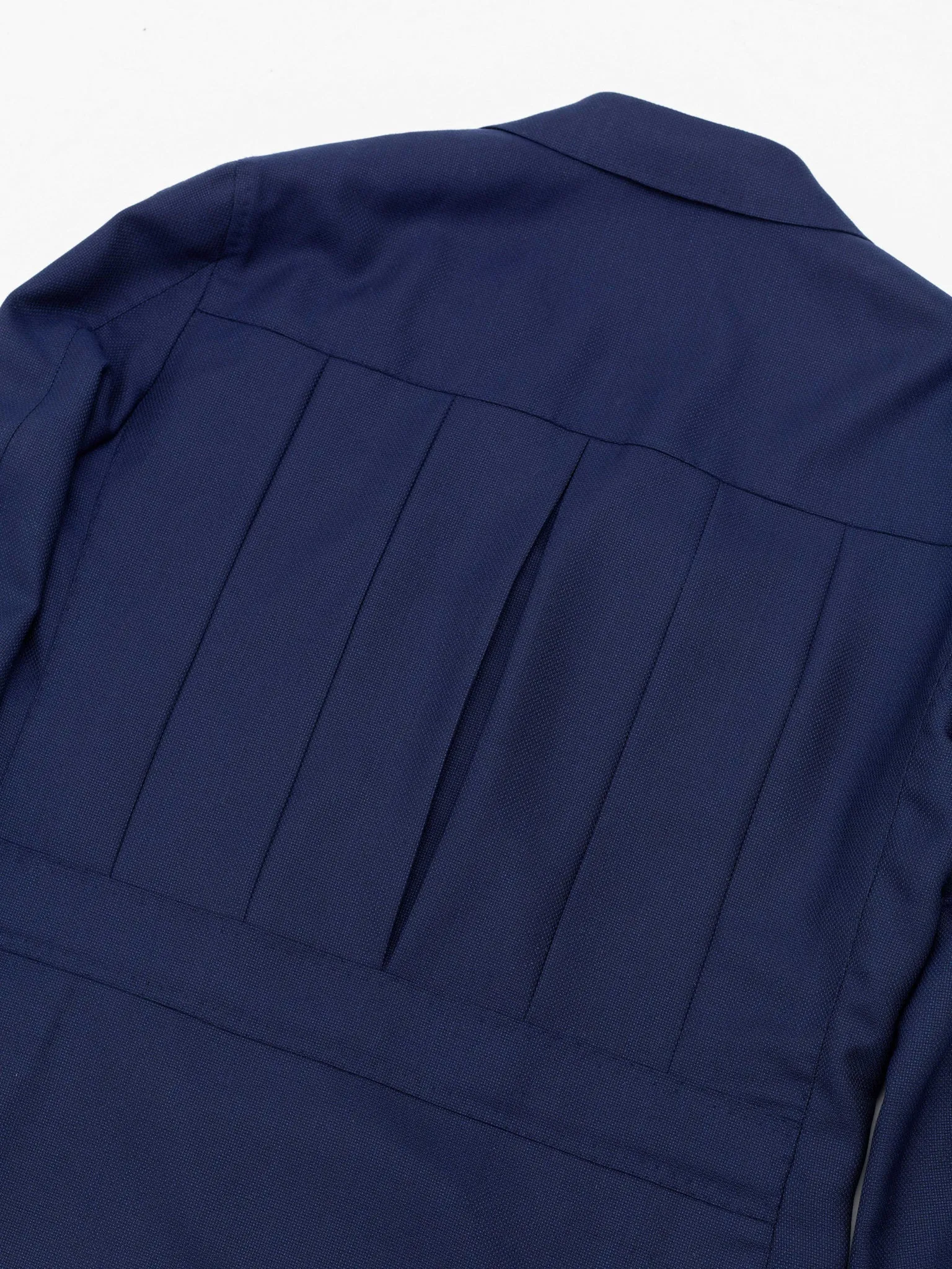 Orazio Luciano X Enis Inci - Navy Pure Wool Hopsack Jacket