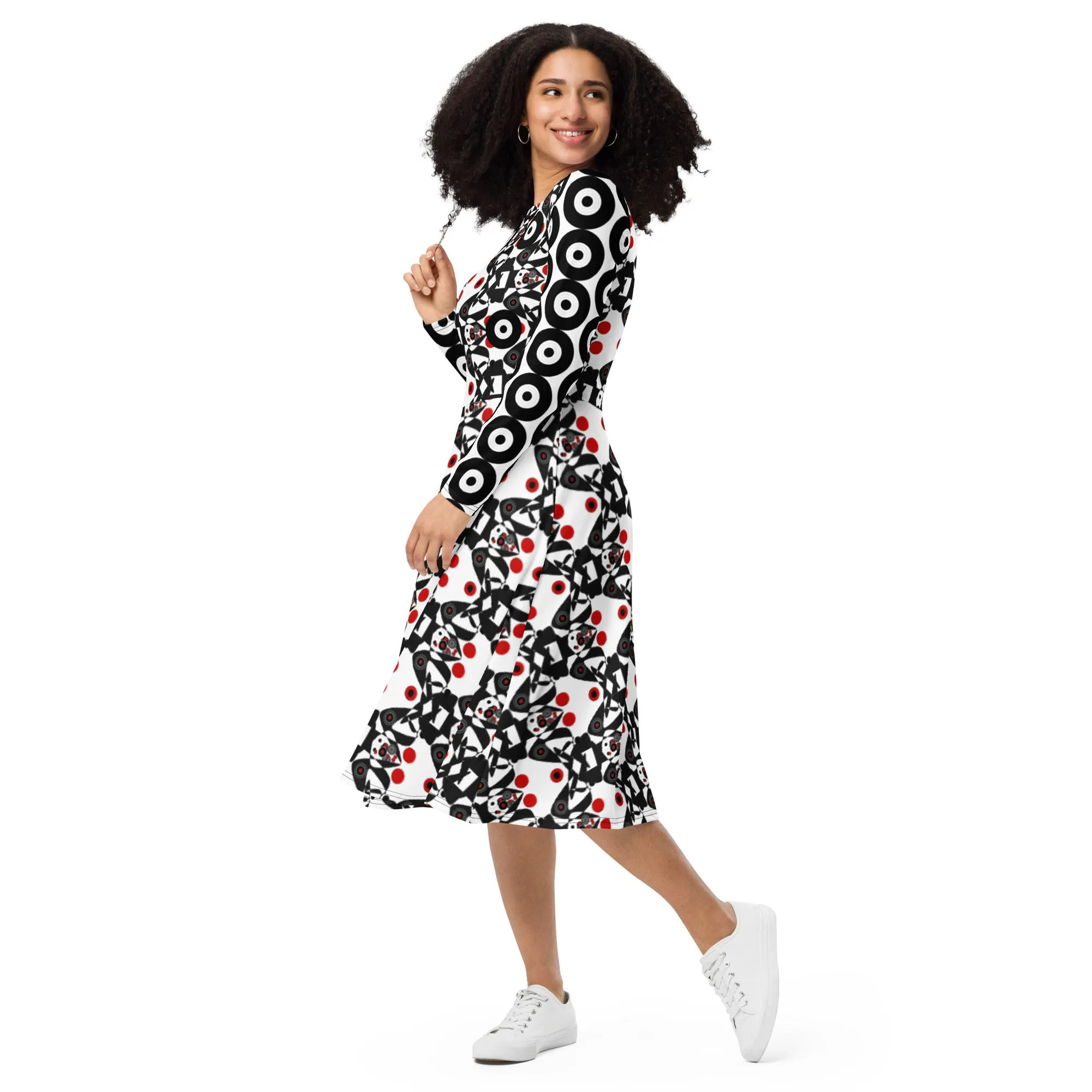 Origen Designation Women's Long-sleeve Midi dress