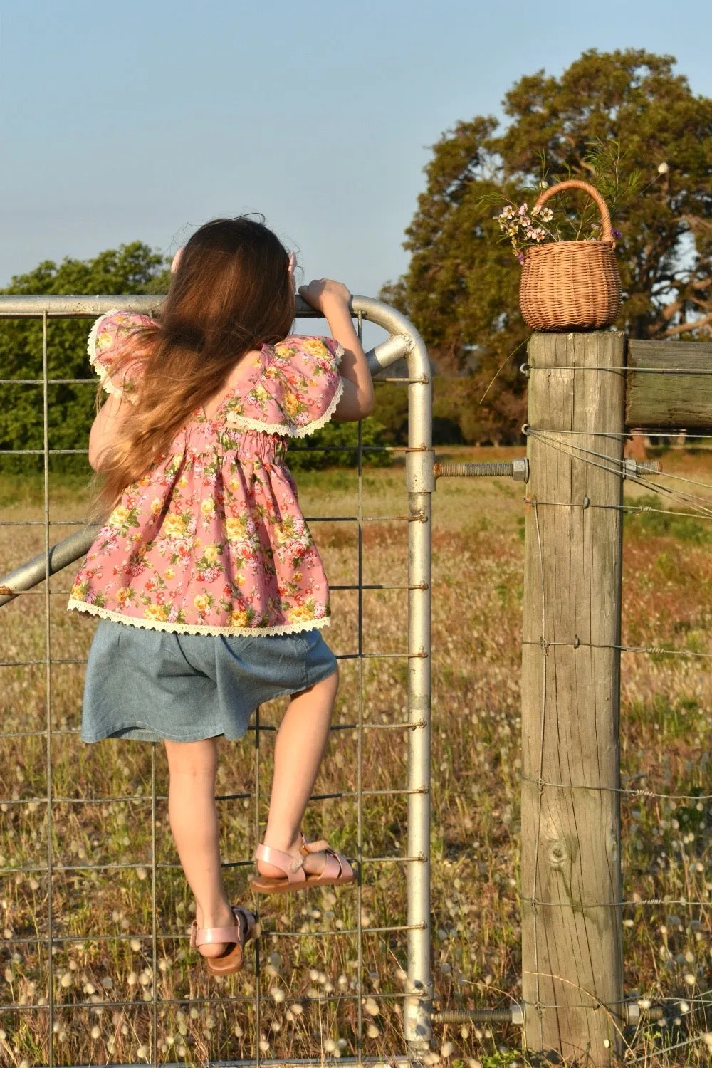 Peplum Top | Garden of Eve in Dusty Rose