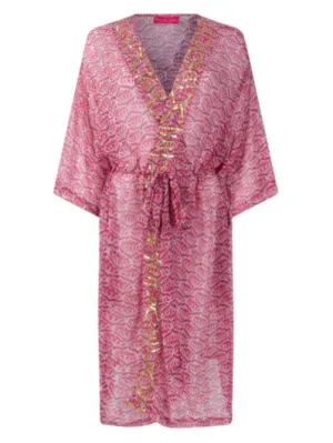 Place Du Soleil - S24 416 Rosa Kimono Dress