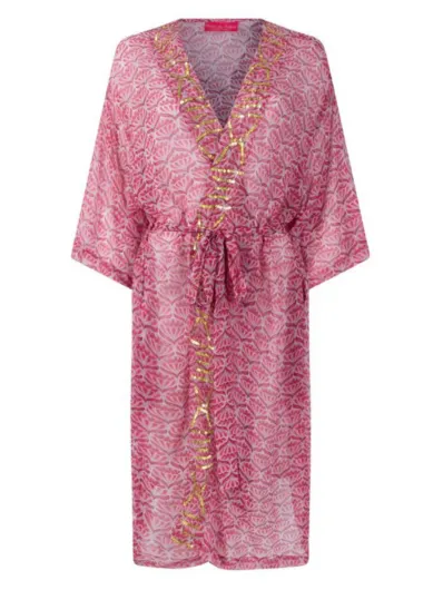 Place Du Soleil - S24 416 Rosa Kimono Dress