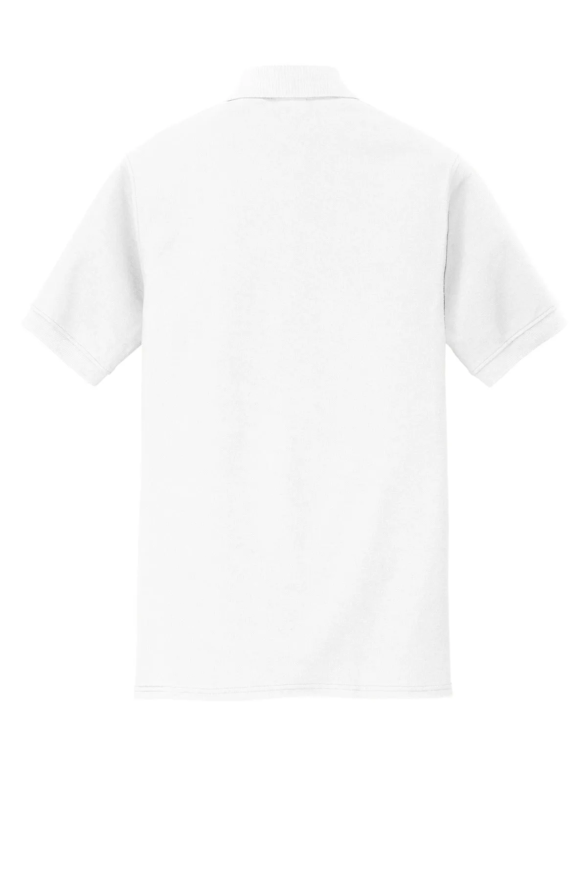 Port & Company Core Blend Pique Polo. KP155 White