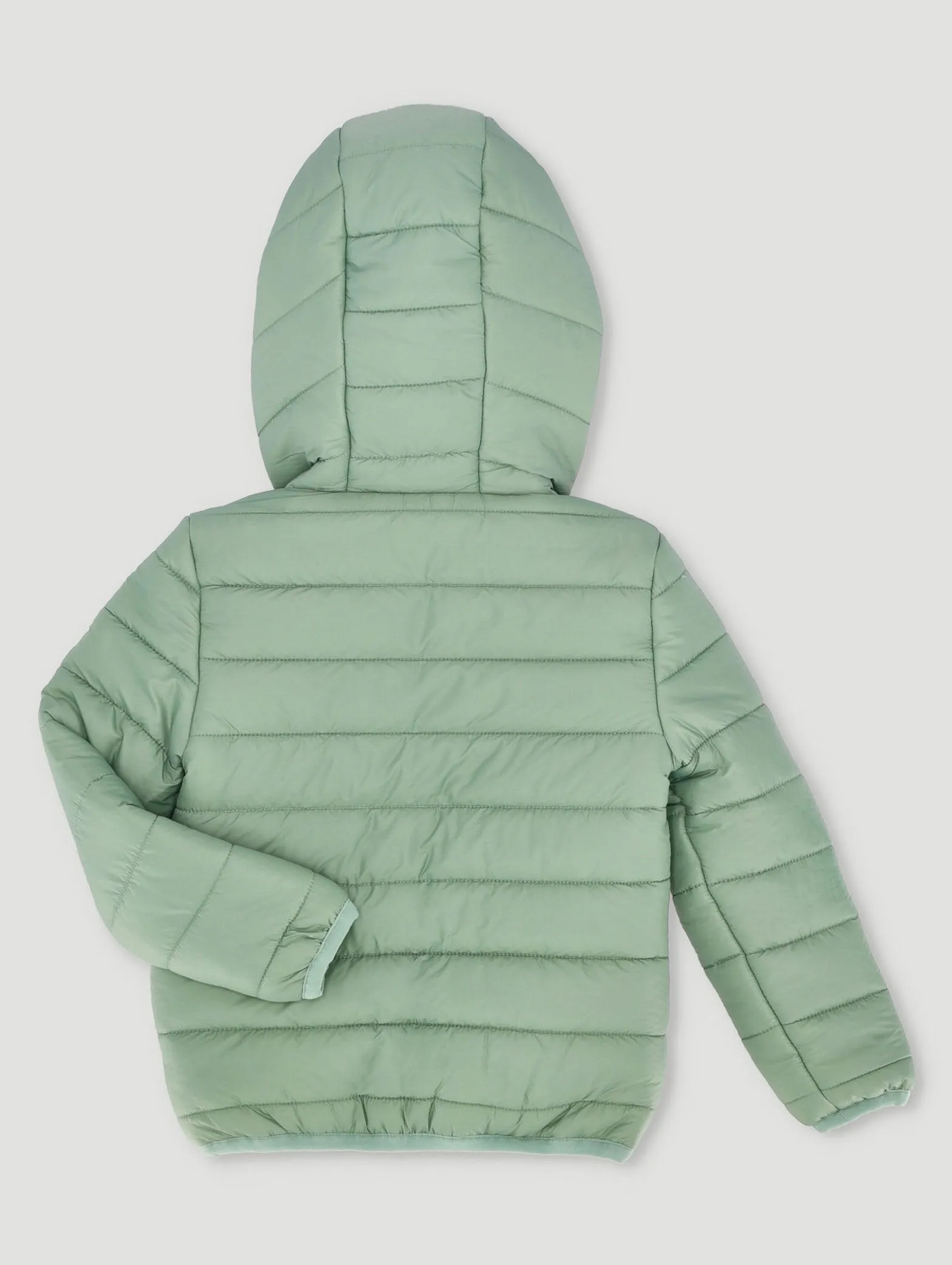 Pre-Boys Zip Core Puffer Jacket - Green