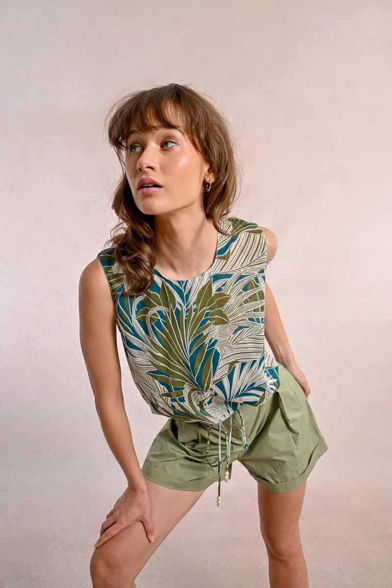PRINTED BALLOON TOP