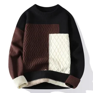 Pull Homme 2024 New Fall Winter High End Cashmere Sweater Men Clothing Thick Warm Mens Christmas Jumper Korean Design Sweaters