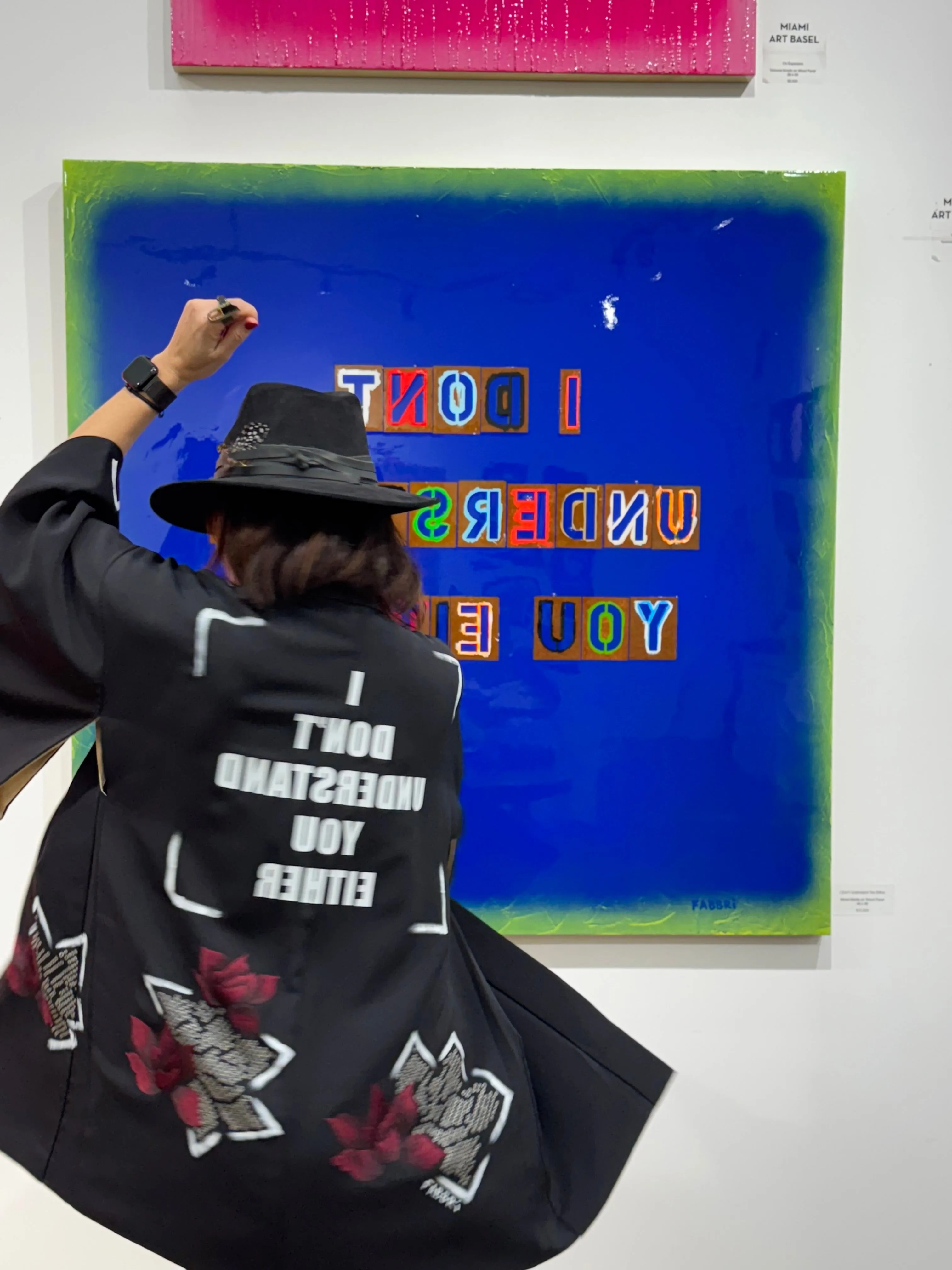 "Roses are Red" - Kimono Zulu Artist Collaboration - Angela Fabbri