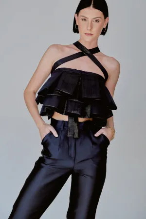RADIATE Tie Top/Peplum