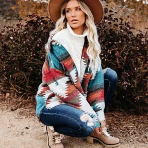 Retro Ethnic Style Boho Coat