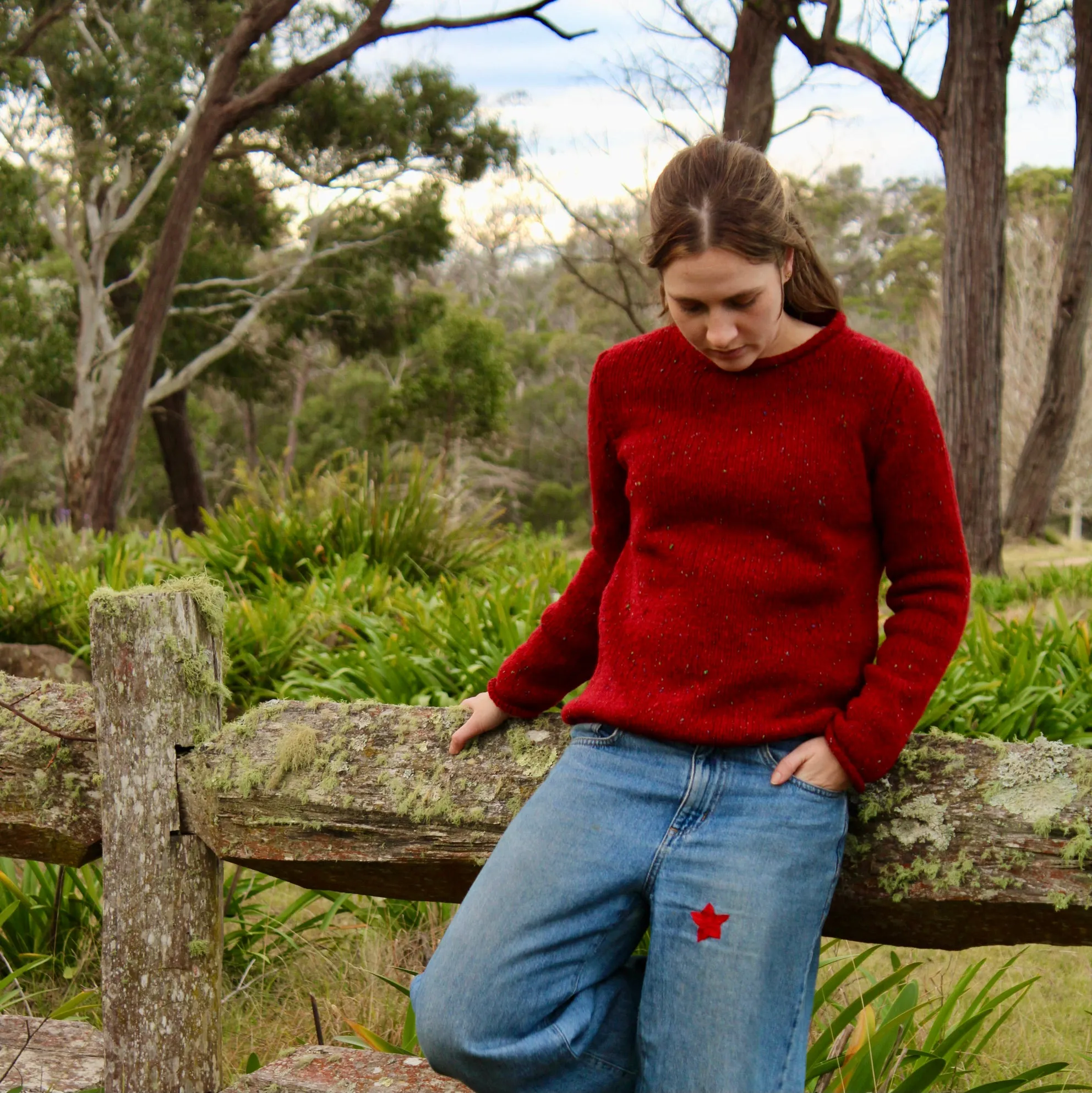 Rolled Edge Tunic - Robin