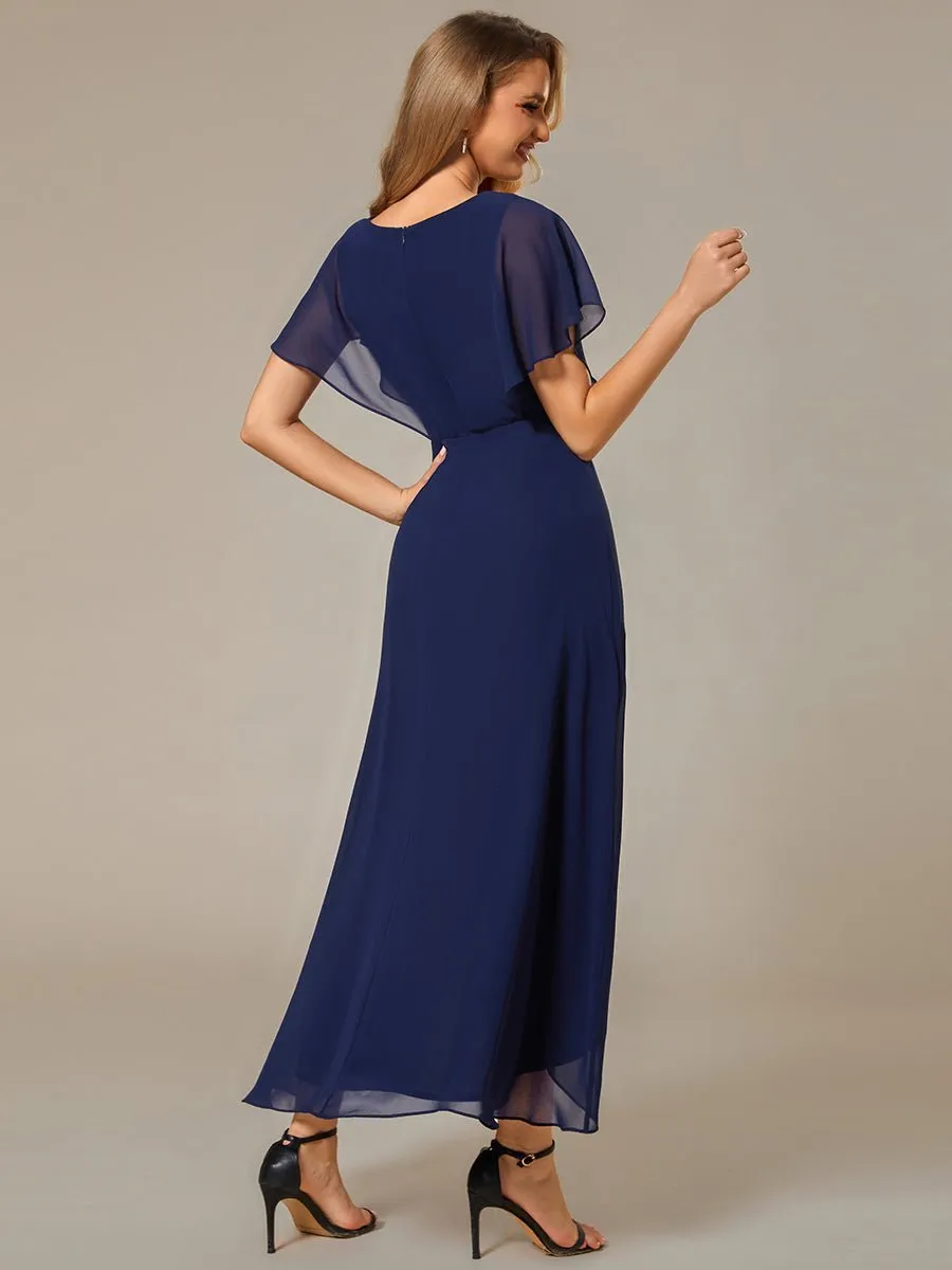 Roycebridal Haydie navy high low Mother of the bride dress Express NZ wide