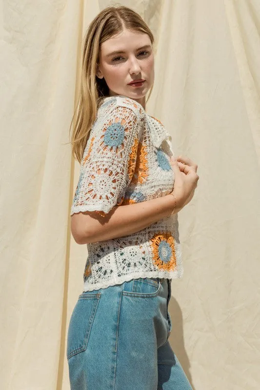 Santa Fe Crochet Top