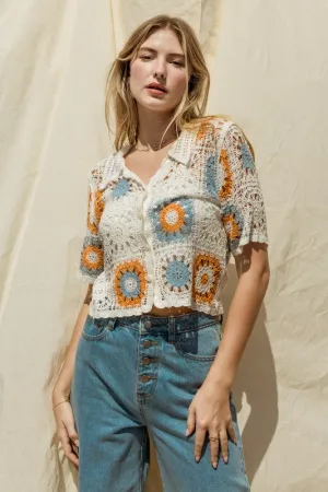 Santa Fe Crochet Top