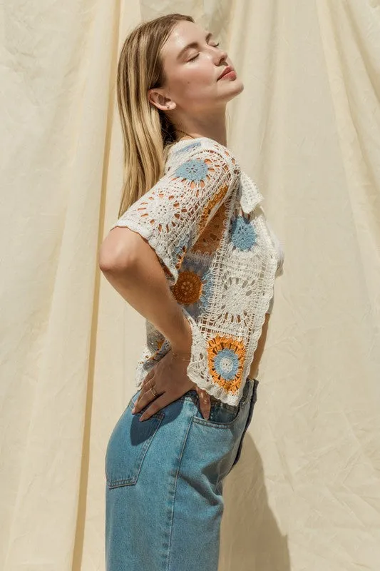 Santa Fe Crochet Top