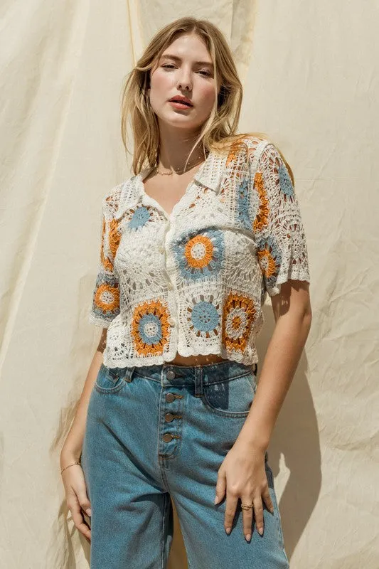 Santa Fe Crochet Top
