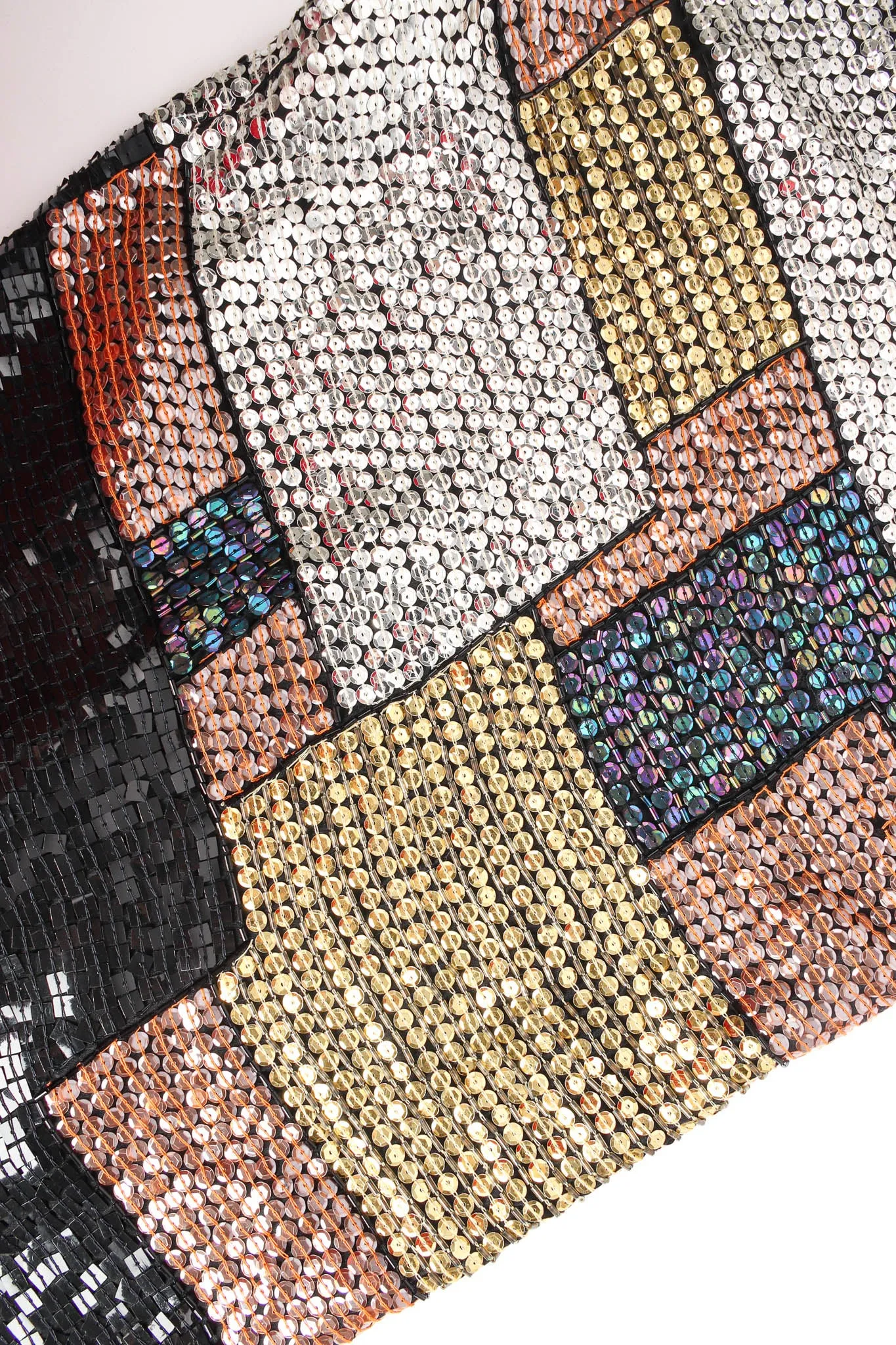 Sequin Silk Duster