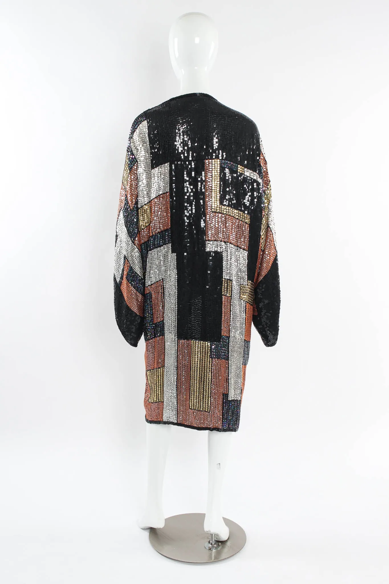Sequin Silk Duster