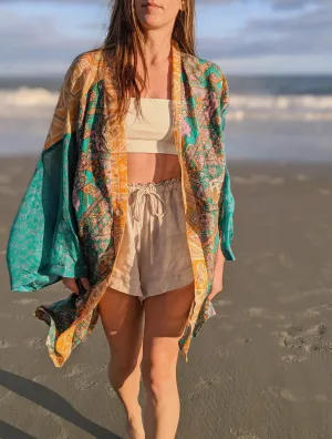 Short Kerala Kimono - Print Mix