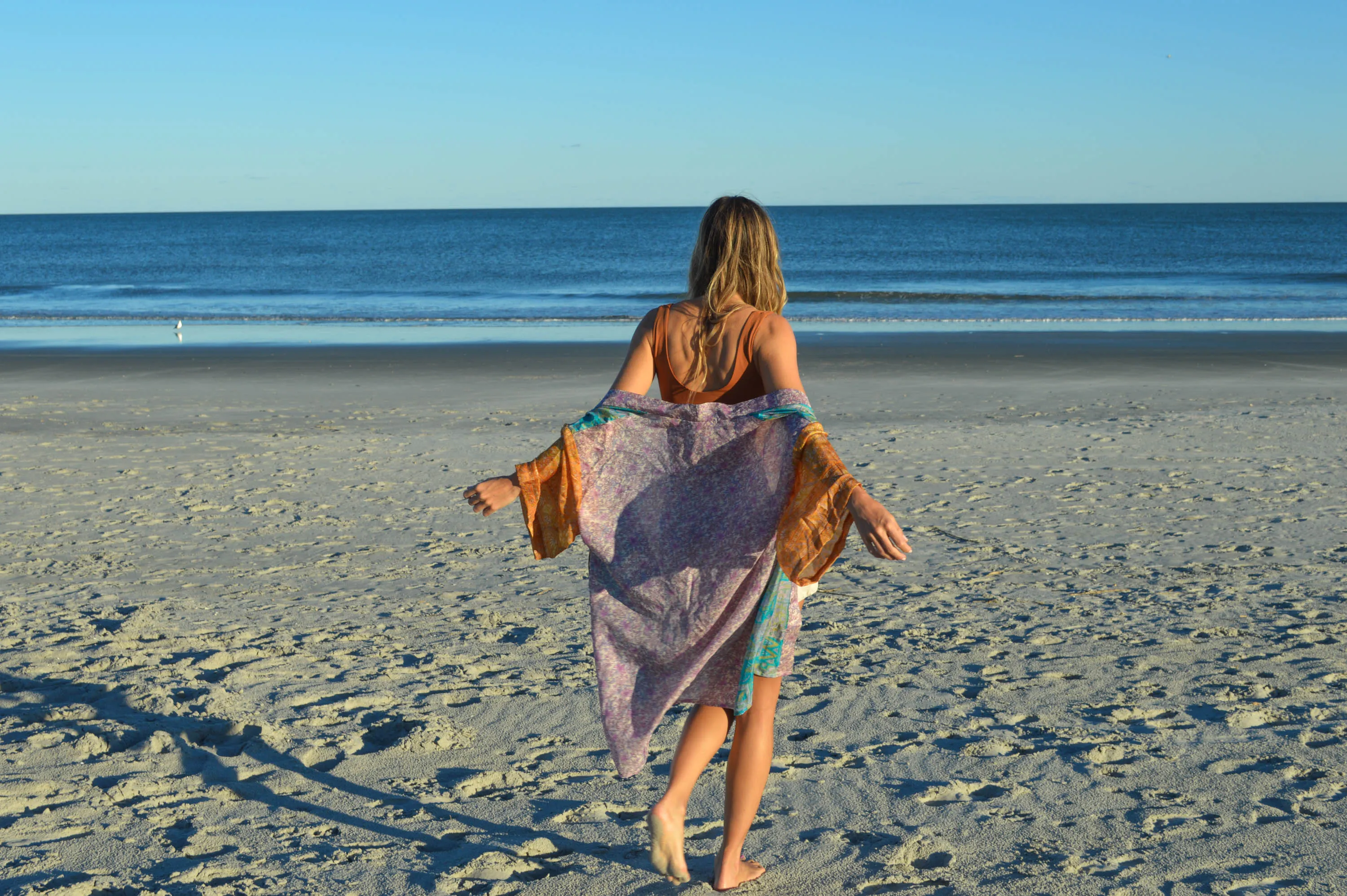 Short Kerala Kimono - Print Mix