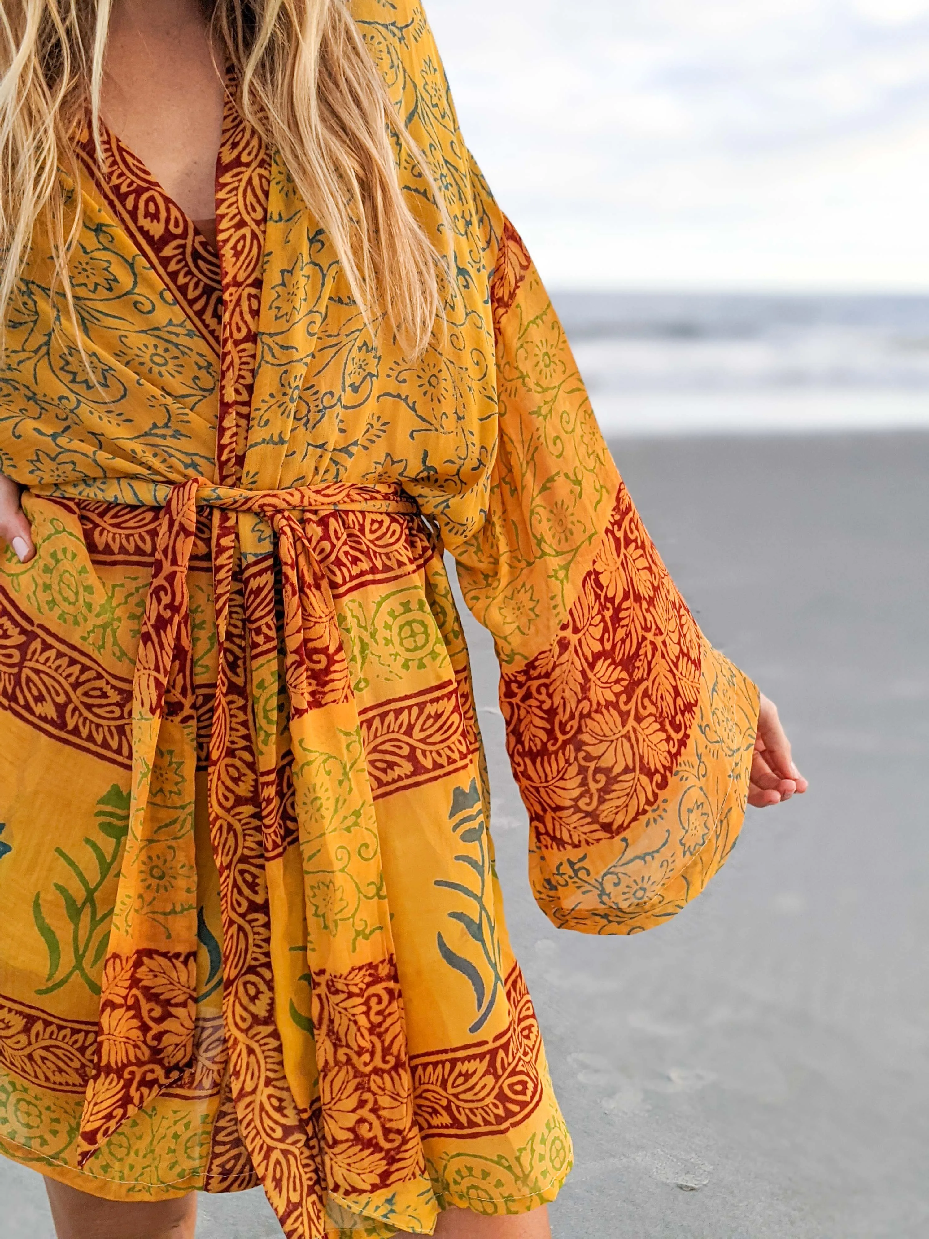 Short Kerala Kimono