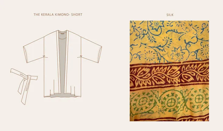 Short Kerala Kimono