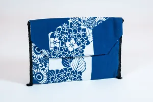 Shoulder Strap Purse of Vintage Kimono Fabric