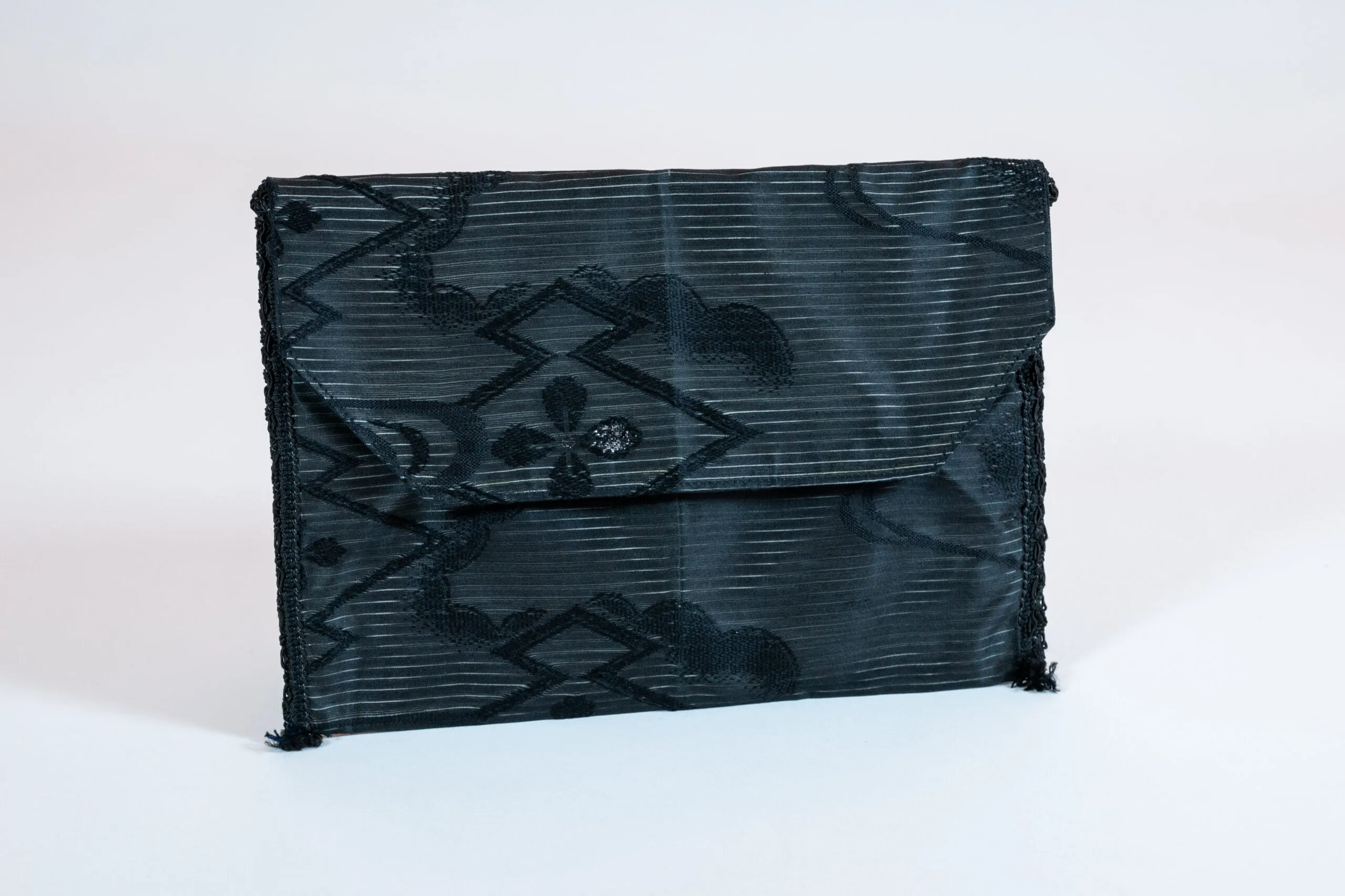 Shoulder Strap Purse of Vintage Kimono Fabric